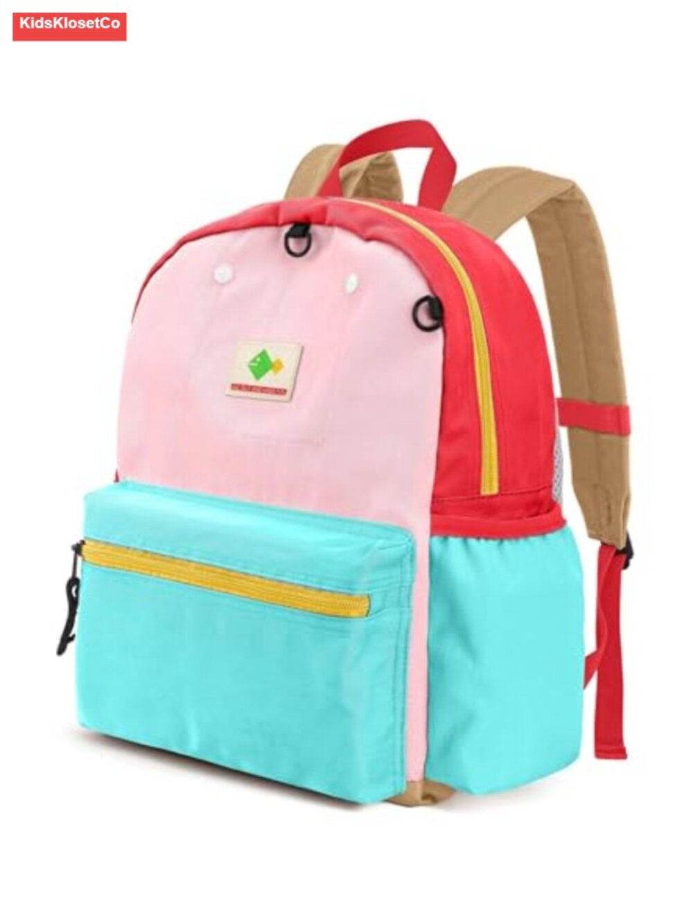 Toddler Mini Backpack for Preschool Kids Boys Girls with Reflective Strip